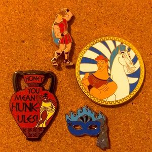 Disney Official Trading Pins Hercules Collection